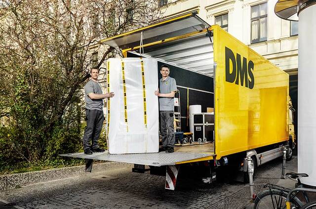 Transport Umzugsgut mit LKW