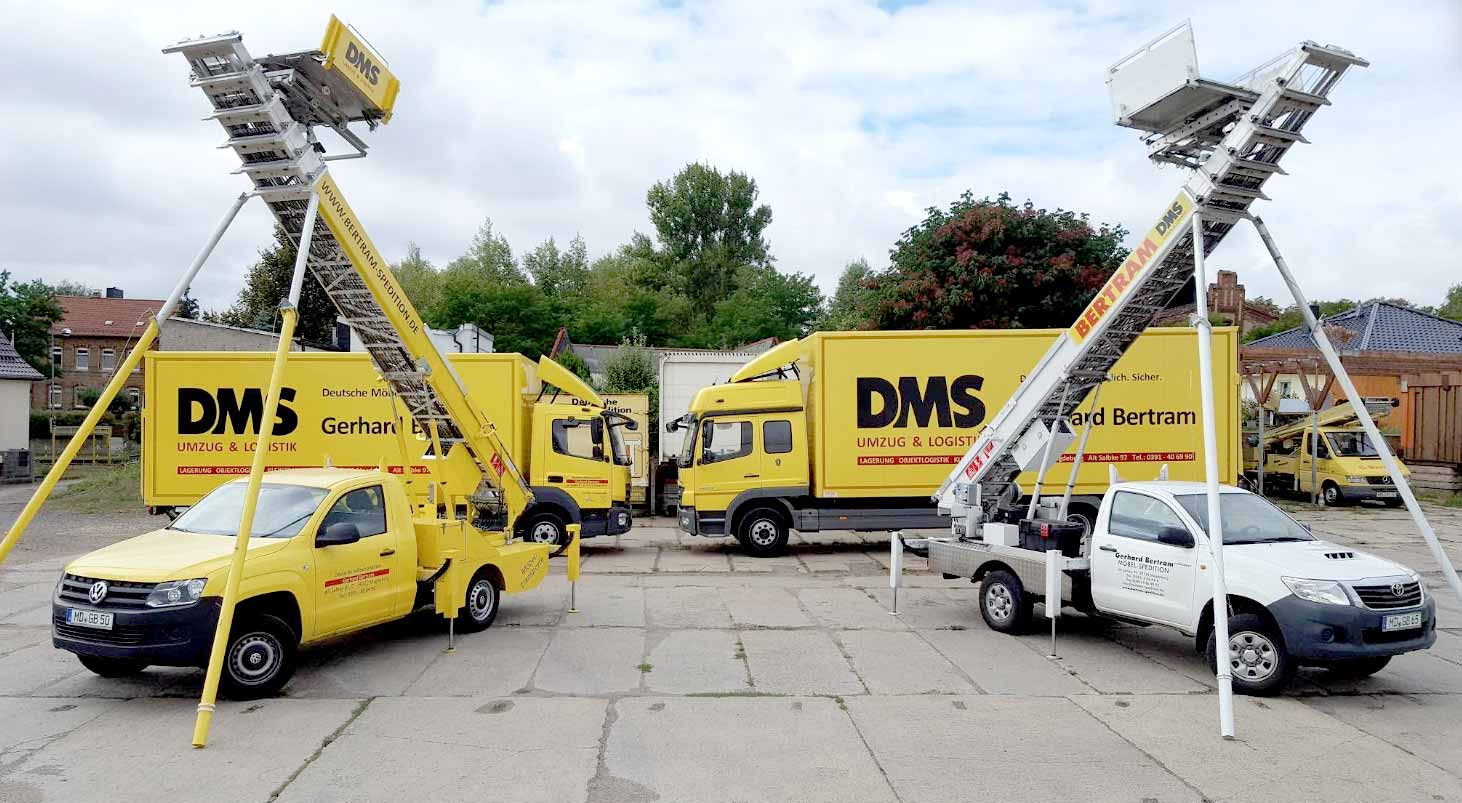 Fuhrpark für Umzüge